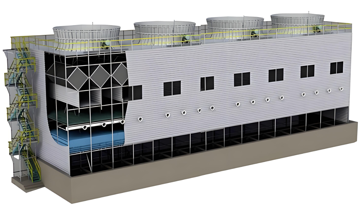 <strong>工業冷卻系統的熱交換核心揭秘：冷卻塔填料是什么樣子深度解析與冷卻塔填</strong>