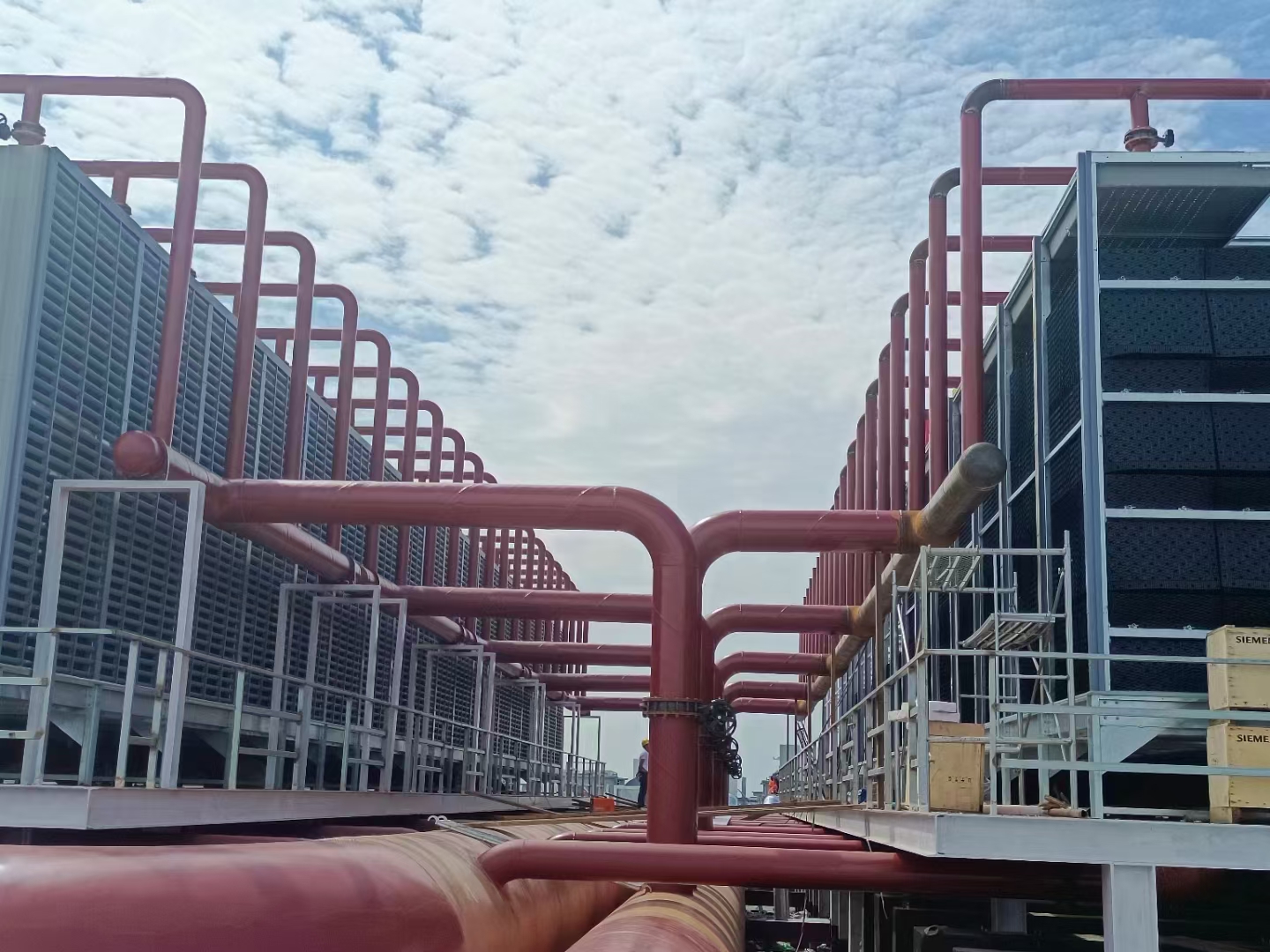 工業冷卻塔填料堵換熱器深度解析與應急處置指南:從填料破碎機理到換熱器清洗的全流程解決方案